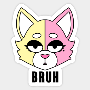 Furry bruh Sticker